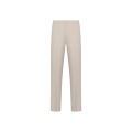 Pantalon jogging tailoring toile laine vierge lin beige Christian Dior Couture
