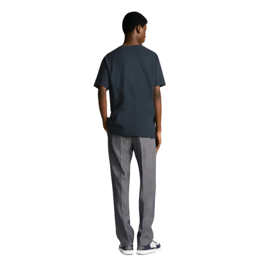 T-shirt DIOR jersey coton bleu marine imprimé DIOR & HYLTON NEL