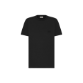 T-shirt col rond coton Sea Island noir DIOR Icon