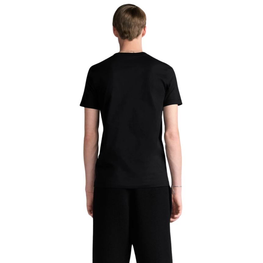 T-shirt col rond coton Sea Island noir DIOR Icon