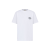 T-shirt col rond coton blanc DIOR Charm gris