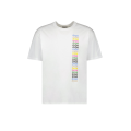 T-shirt col rond coton blanc DIOR Multicolore