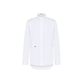 Chemise popeline coton blanc broderie abeille DIOR noir