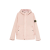 Veste à capuche zippée Crinkle reps nylon recyclé rose