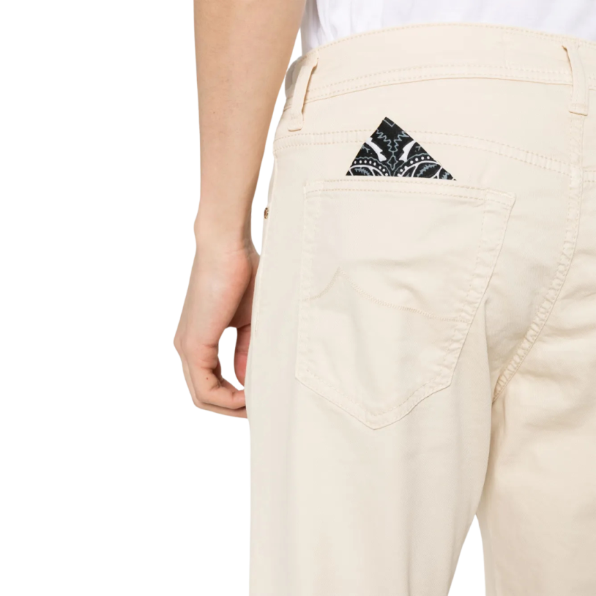 Jean JACOB COHEN Nick slim denim coton stretch écru