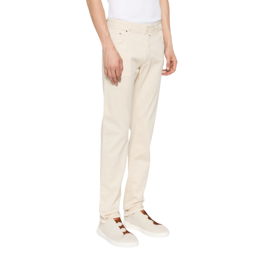 Jean JACOB COHEN Nick slim denim coton stretch écru