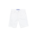 Short Nicolas coton blanc 5 poches