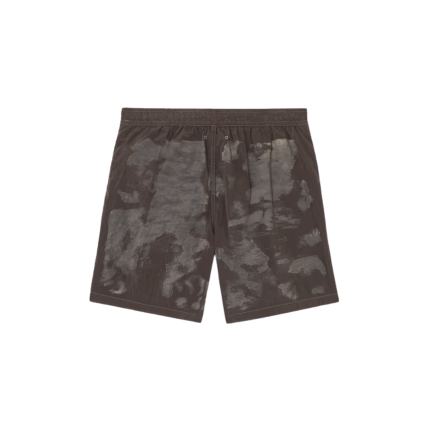 Short de bain STONE ISLAND camouflage marron