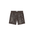 Short de bain nylon métal Econyl® camouflage marron