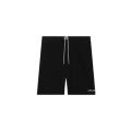 Maillot Short de bain nylon noir lacets logo blanc
