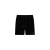 Short coton éponge noir cordon logo blanc