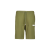 Short survêtement coton vert kaki Spray Arrow blanc