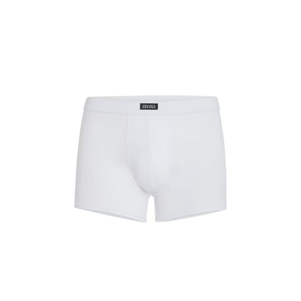 Boxer ZEGNA modal stretch Blanc