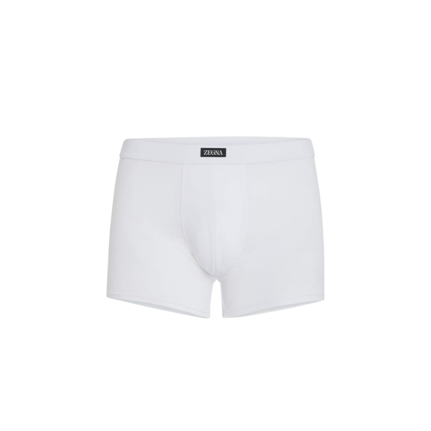 Boxer ZEGNA modal stretch Blanc