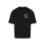 T-shirt col rond coton noir Dream team logo