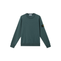 Sweat-shirt ras-du-cou molleton coton biologique vert bouteille