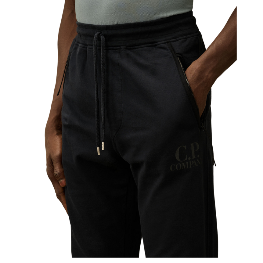 Pantalon de survêtement Jogging CP COMPANY coton bleu marine