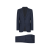 Costume droit O'Connor laine bleu marine col flèche
