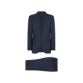 Costume droit O'Connor laine bleu marine col flèche