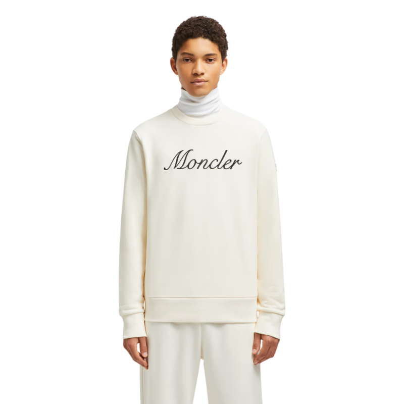 Sweat-shirt col rond coton...