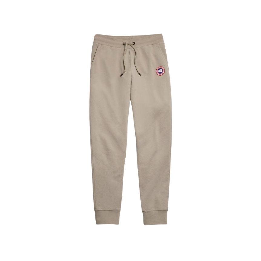 Pantalon de survêtement CANADA GOOSE Huron coton beige jogging