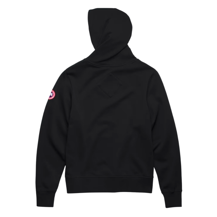 Sweat-shirt à capuche CANADA GOOSE Huron coton noir