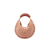 Sac hobo Summer Banana raphia beige rosé anse Banane cuir