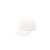 Casquette gabardine coton blanc logo mat