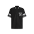 Chemise popeline coton noir détails imprimés blanc logo DG