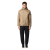 Blouson zippé à capuche nylon beige Membrana 3L TC