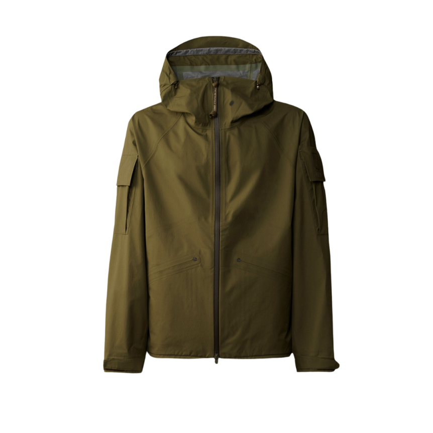 Veste à capuche CP COMPANY GORE-TEX INFINIUM™ kaki Metropolis Serie