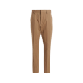 Pantalon gabardine coton camel logo triangle
