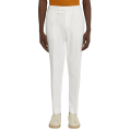 Pantalon Summer chino coton lin blanc