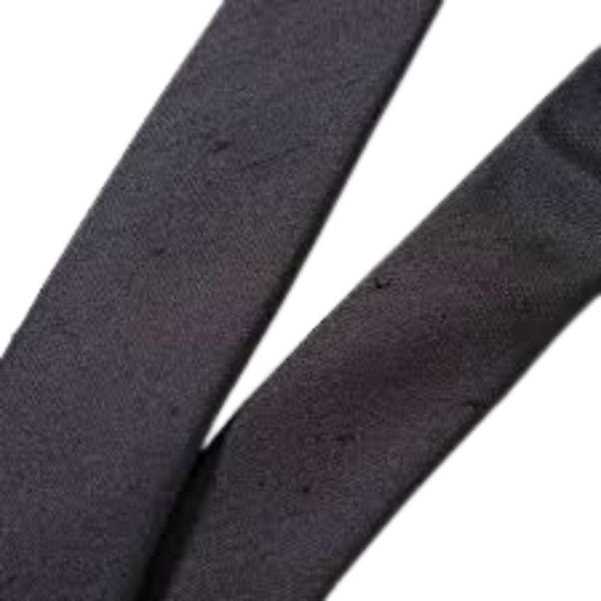 Cravate SAINT LAURENT soie noire