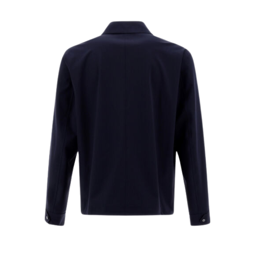 Surchemise HERNO tissu double nylon bi strech noir