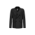 Blazer croisé nylon mat stretch enduit gris