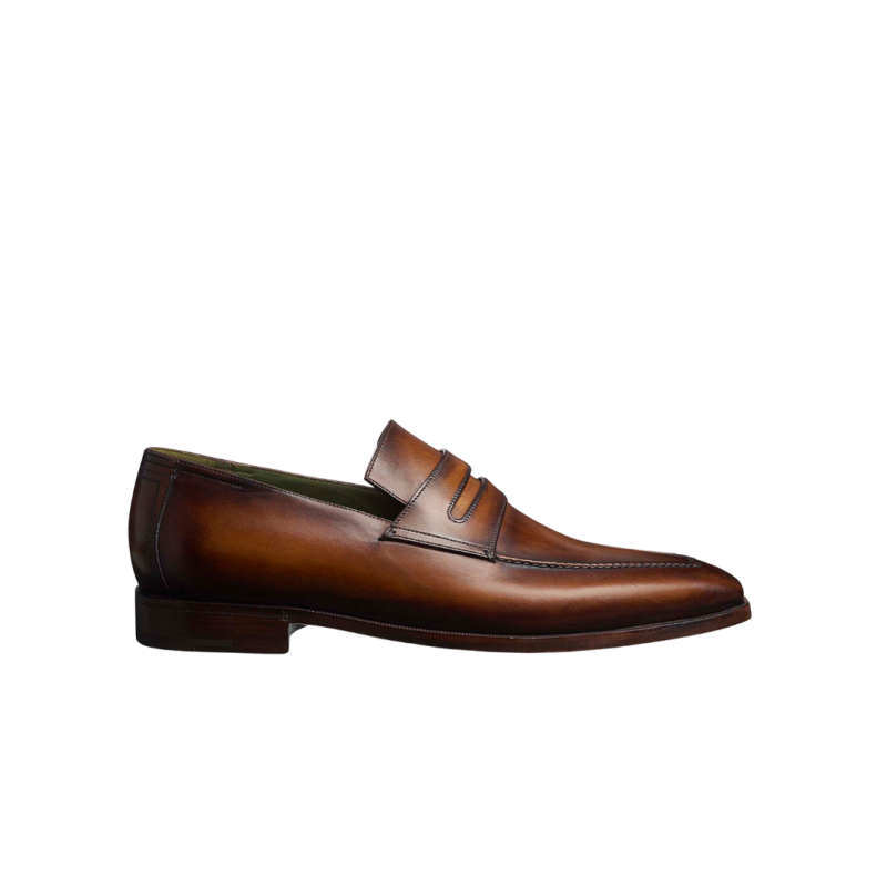 Mocassins Andy cuir marron...