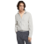 Blouson bomber sergé lin laine soie gris clair