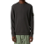 Sweat-shirt ras-du-cou coton côtelé gris anthracite