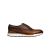 Sneaker richelieu Fast Track cuir veau Venezia marron cacao intenso