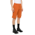 Short molleton coton orange logo diagonal