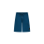 Short molleton coton bleu jean logo diagonal