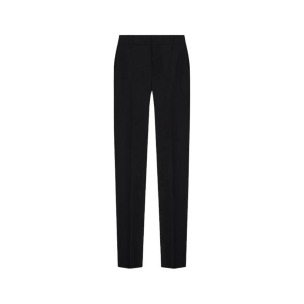 Pantalon PRADA laine vierge elasthane noir