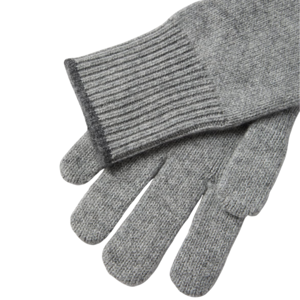 Gants BRUNELLO CUCINELLI cachemire gris