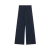 Pantalon large nylon froissé bleu marine