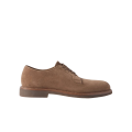 Derbies cuir veau daim marron clair
