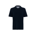 T-shirt col rond coton bleu marine