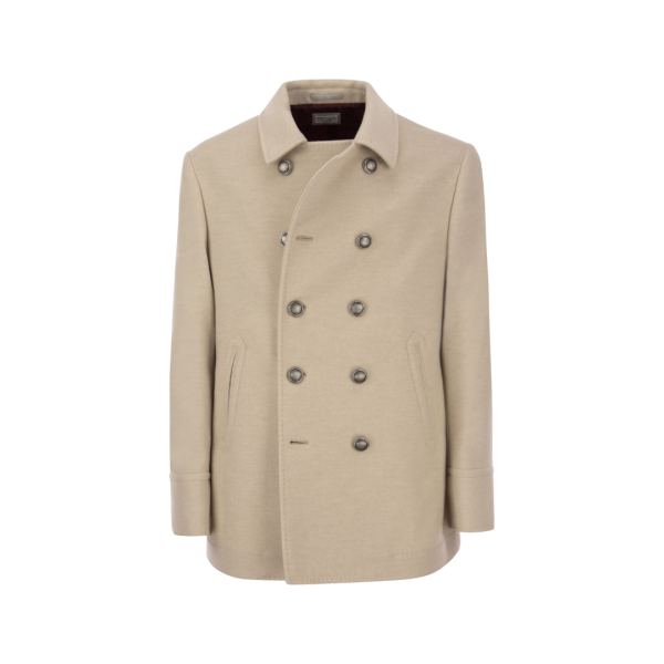 Parka Caban beige Brunello Cucinelli
