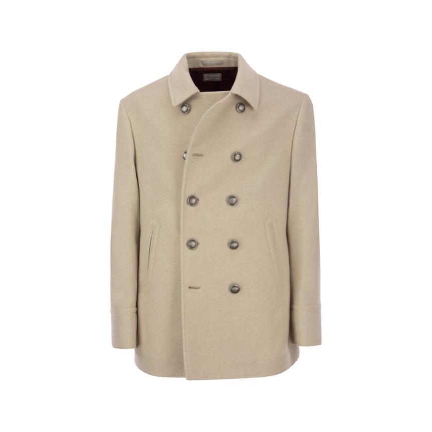 Parka Caban beige Brunello Cucinelli