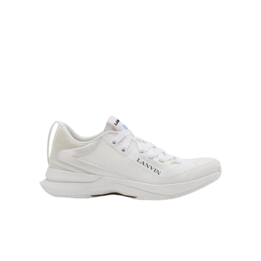 Sneakers baskets LANVIN Runner mesh blanc
